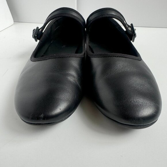 Like NEW Everlane Black The Day Buckle Mary Jane - Sz 7 - Picture 6 of 10